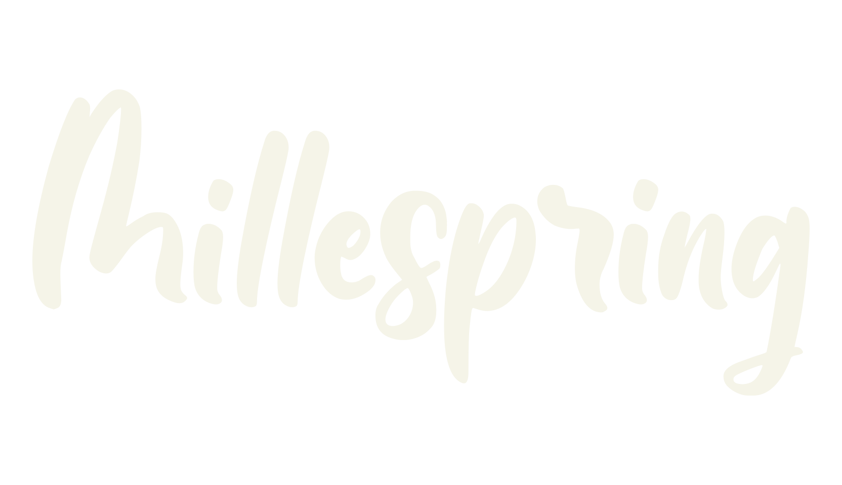 Millespring, lettering font preview