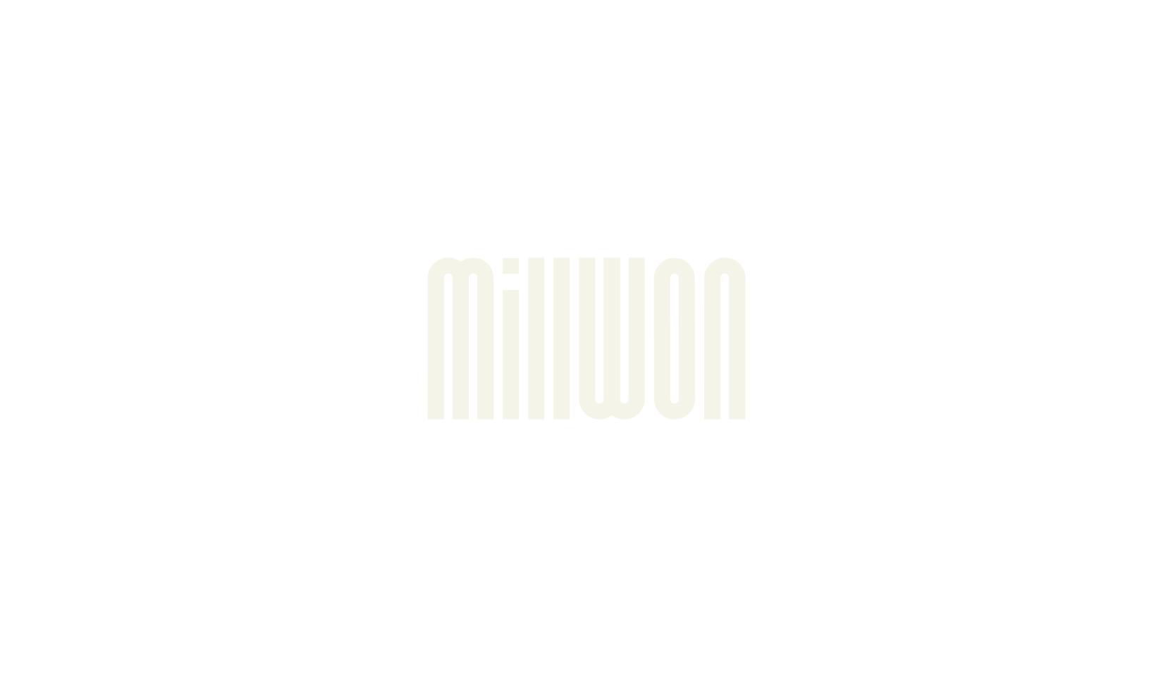 Millwon, curvy font preview