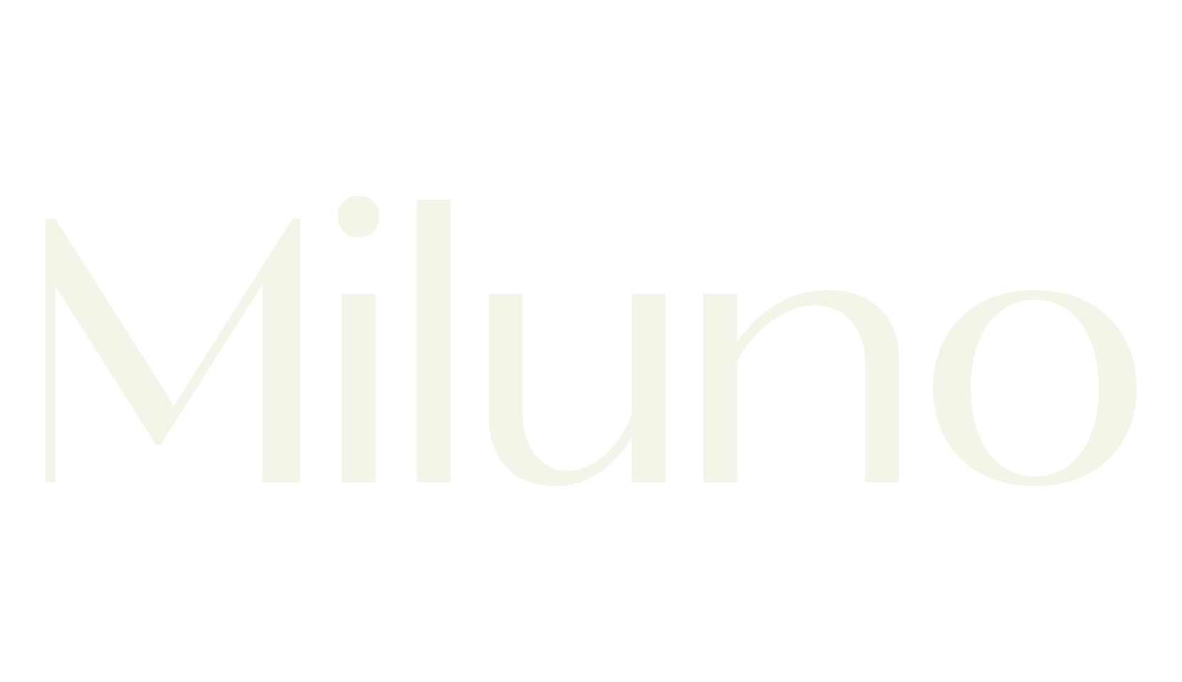 Miluno, sans serif font preview