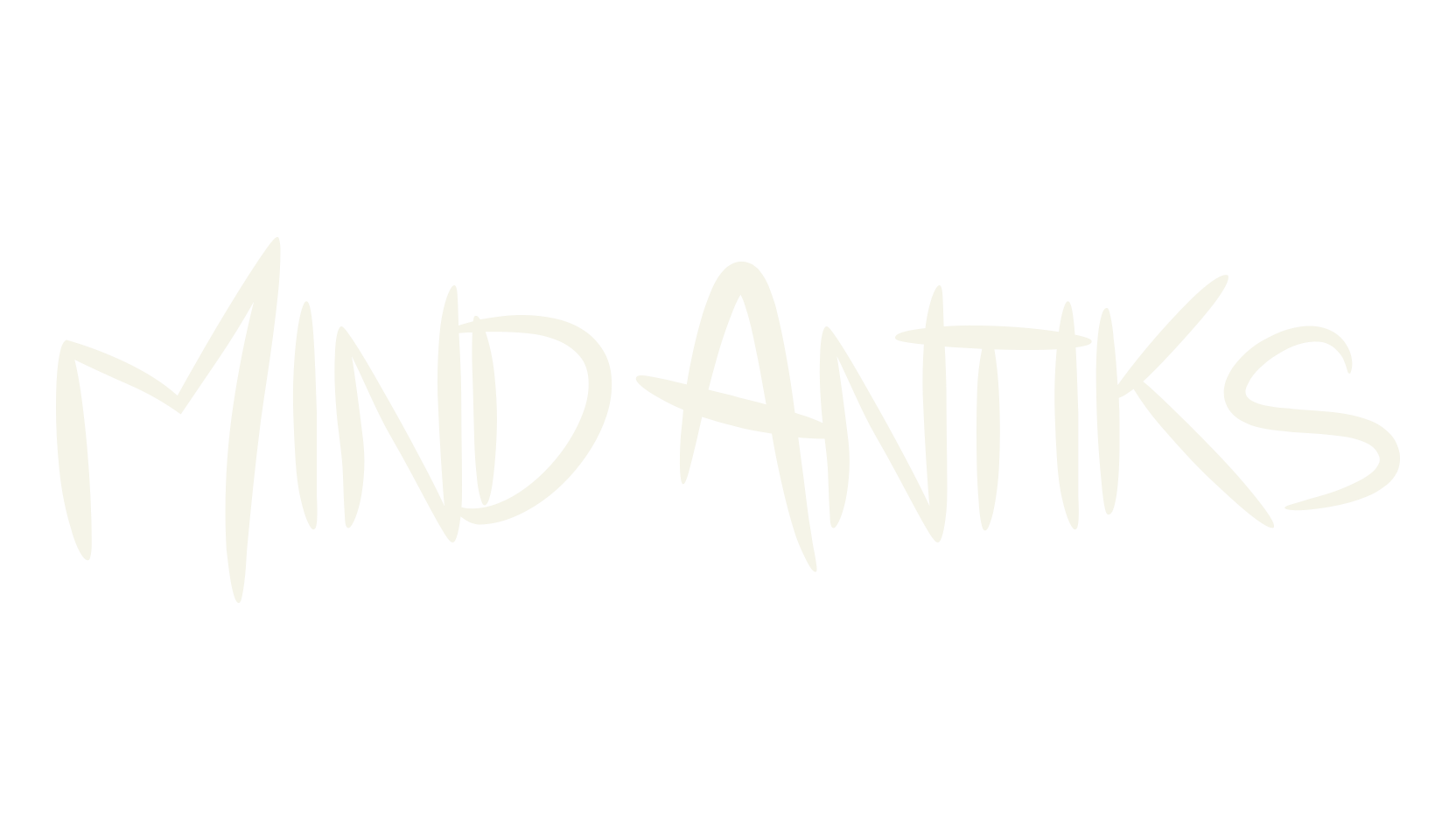 Mind Antiks, handwritten font preview
