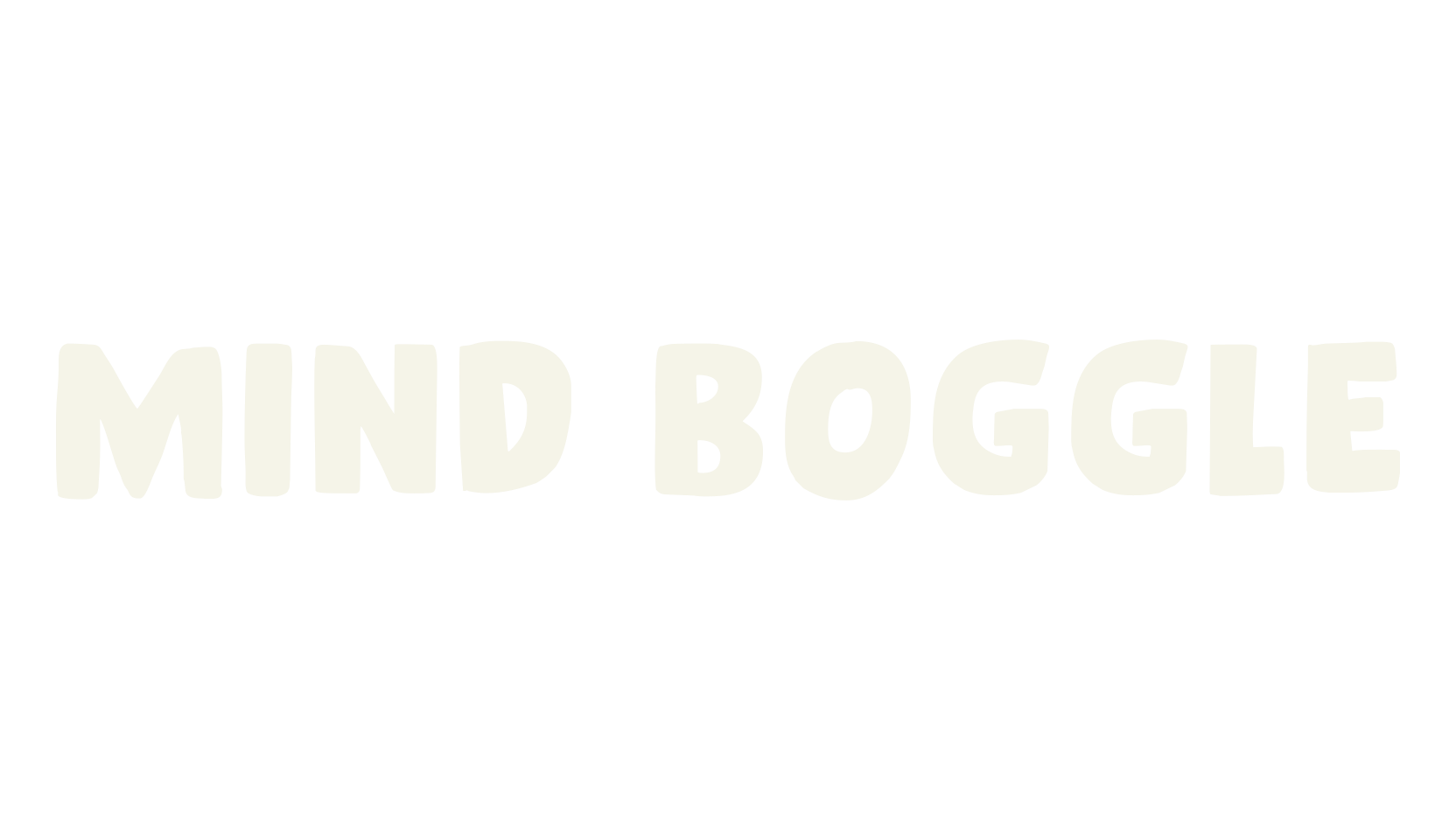 Mind Boggle, sans font preview