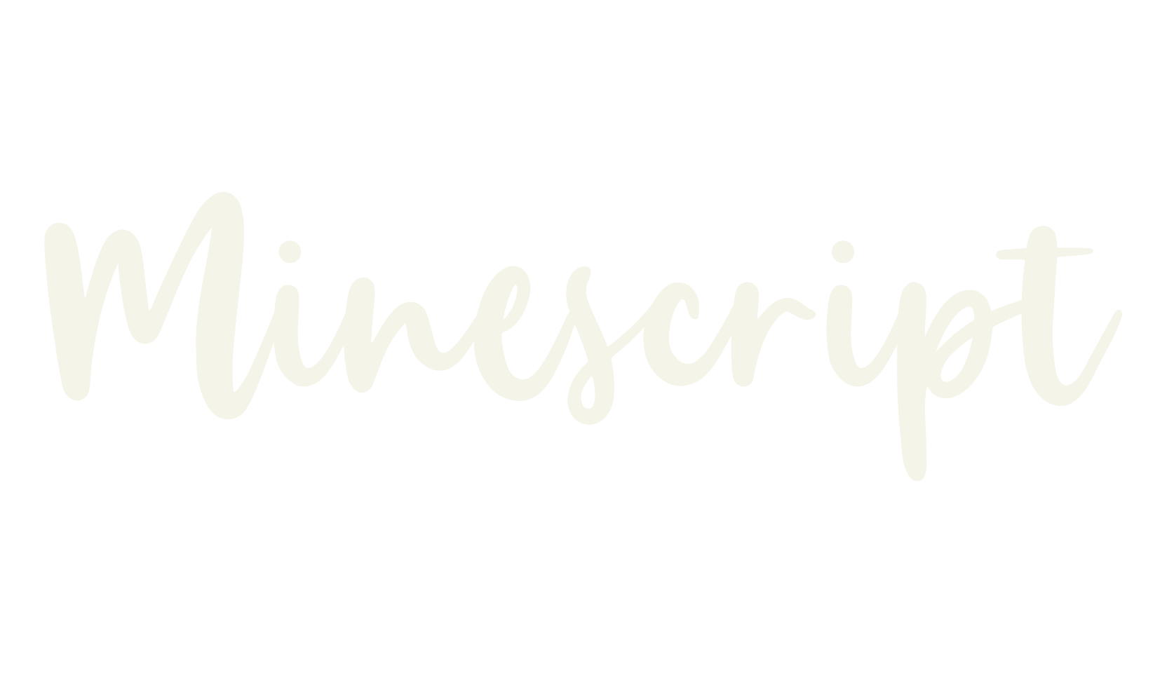 Minescript, fancy font preview