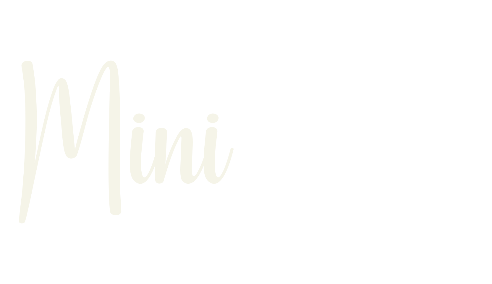 Minimalist, handwriting font preview