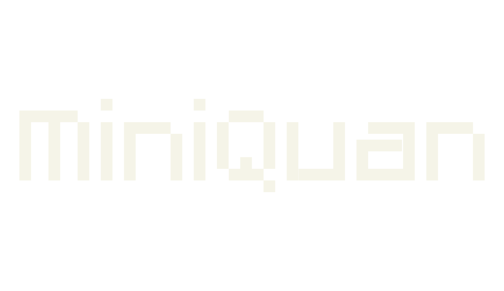 MiniQuan, pixel font preview