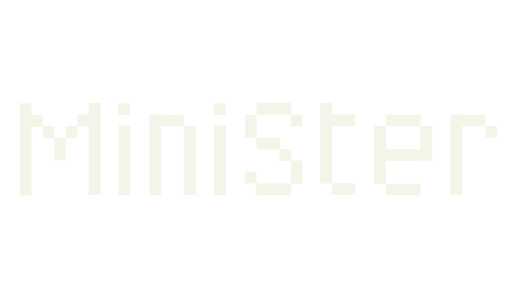 MiniSter, pixel font preview