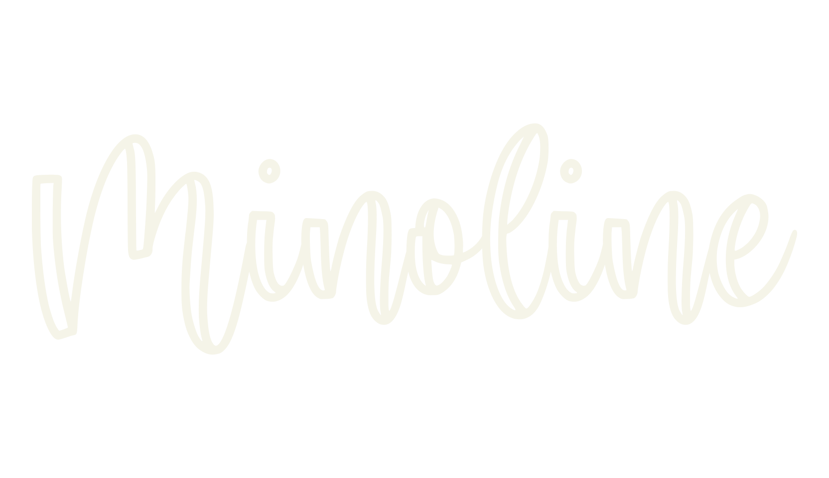 Minoline, fashion sign font preview