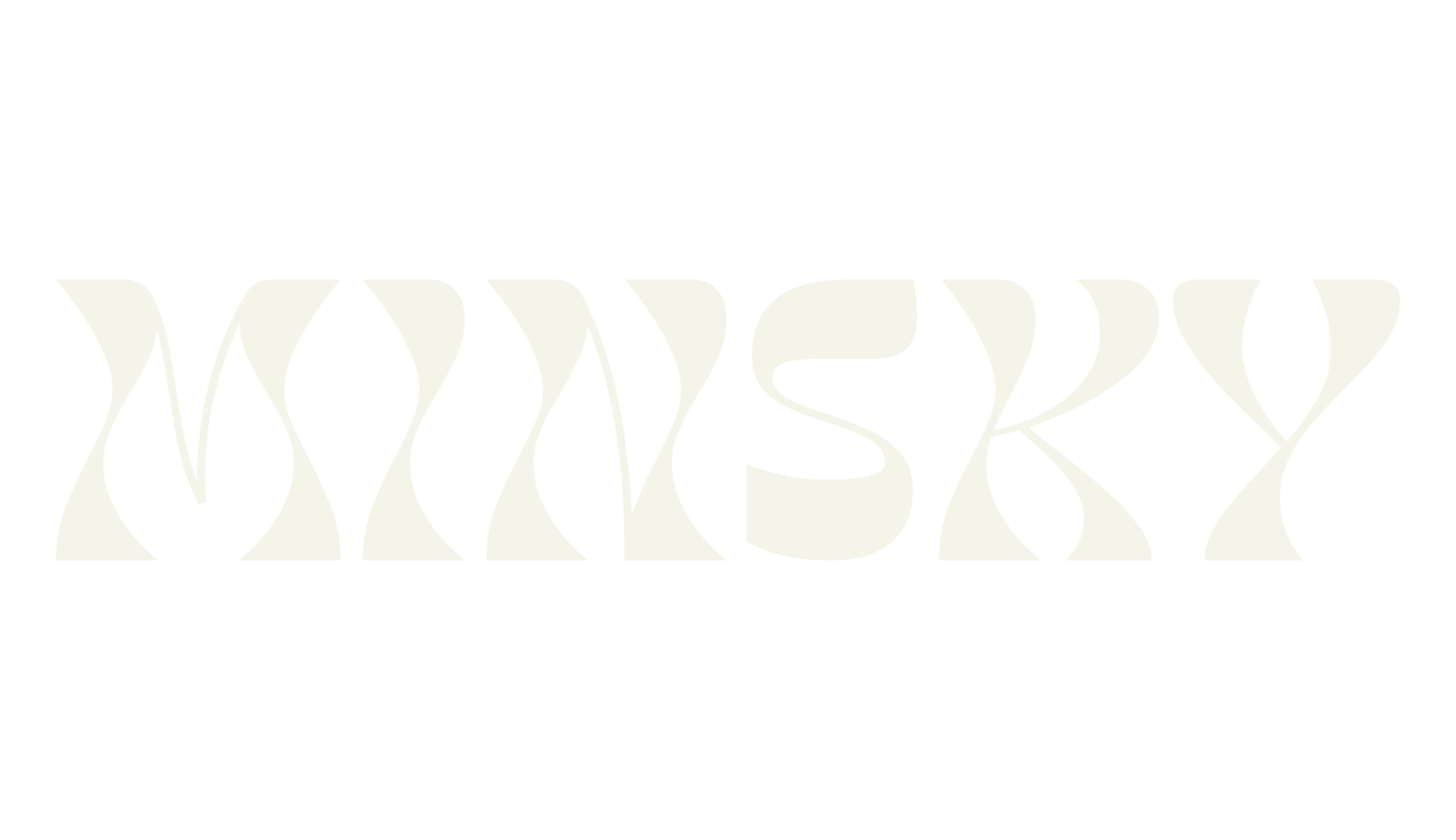 Minsky, psychedelic font preview