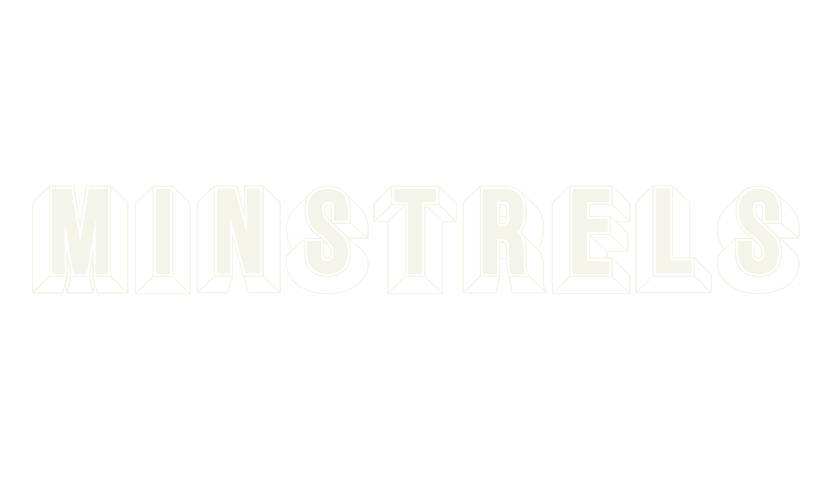 Minstrels, 3d font preview