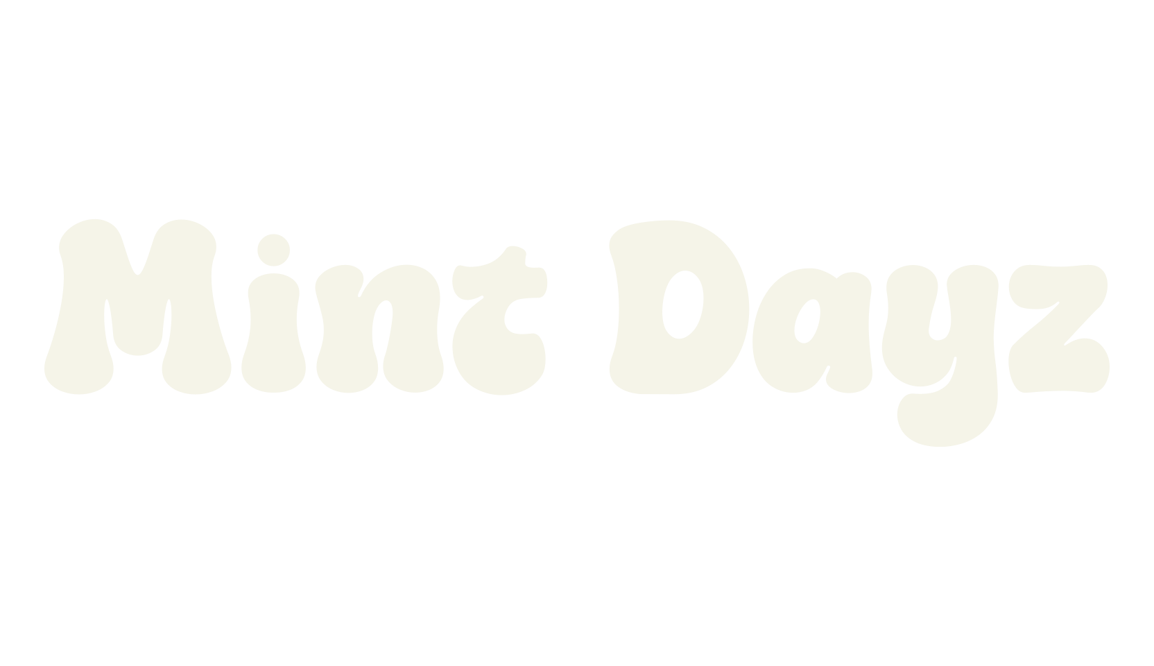 Mint Dayz, quirky font preview