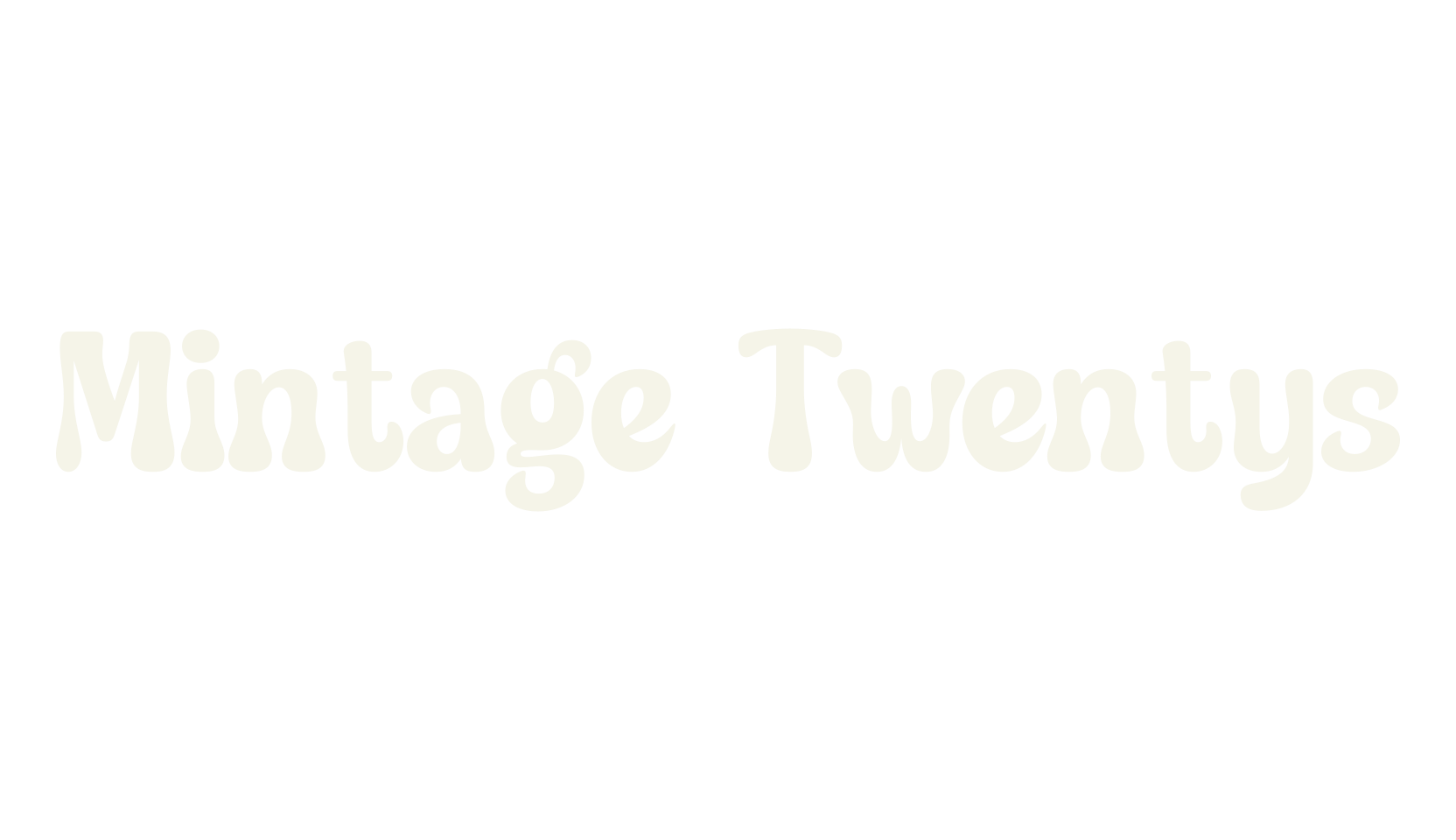 Mintage Twentys, serif font preview