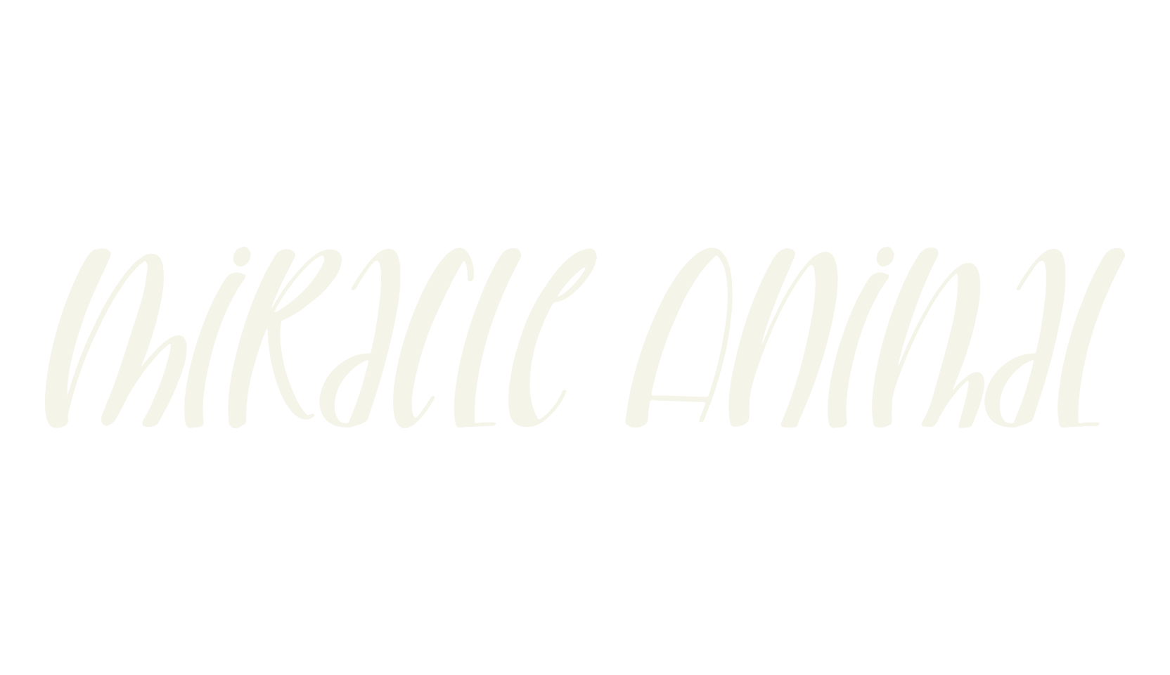 Miracle Animal, lettering font preview