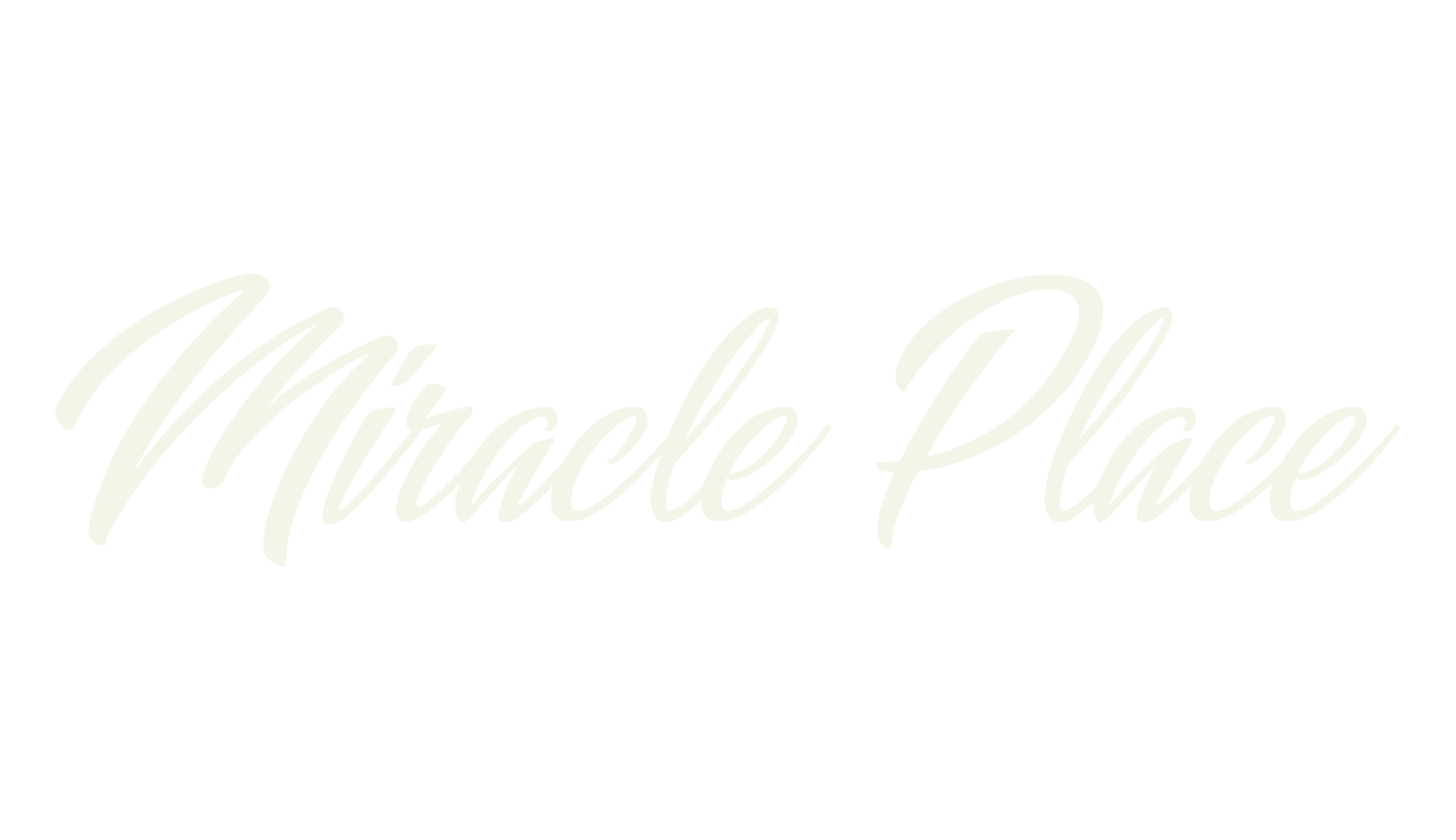 Miracle Place, fashion script font preview