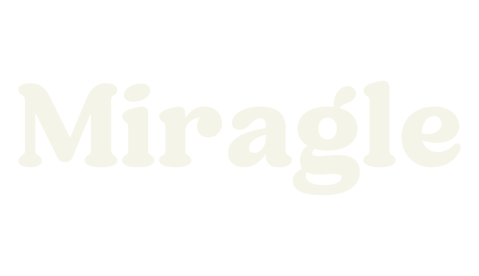 Miragle, fun font preview