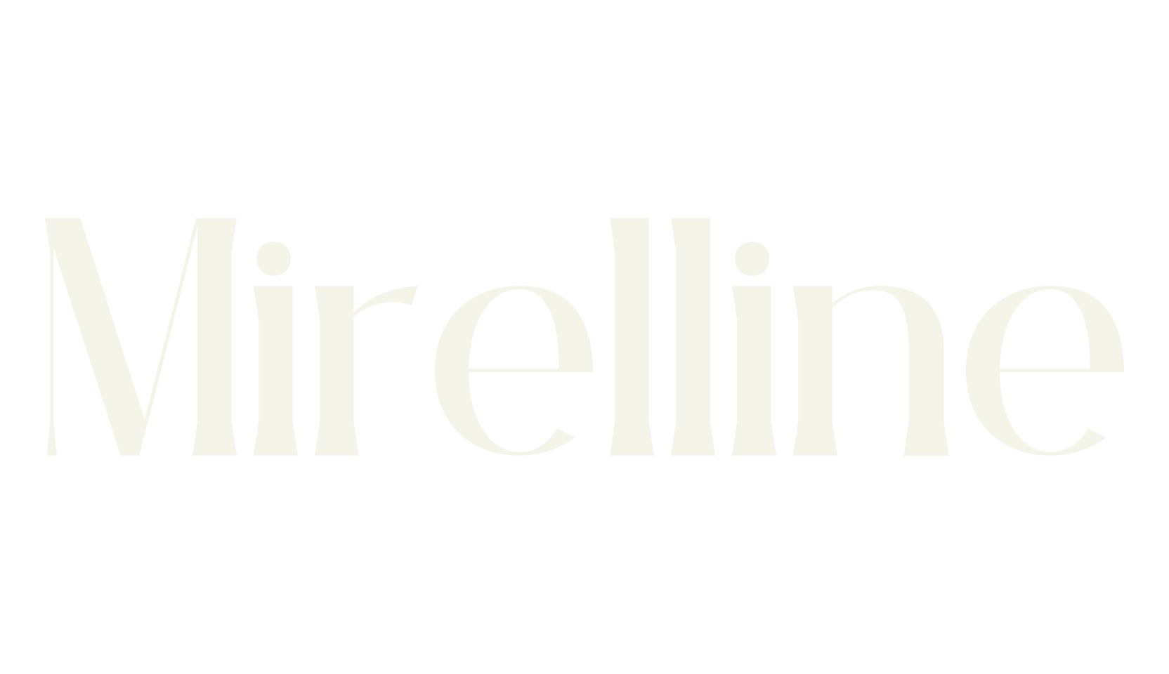 Mirelline, serif font preview