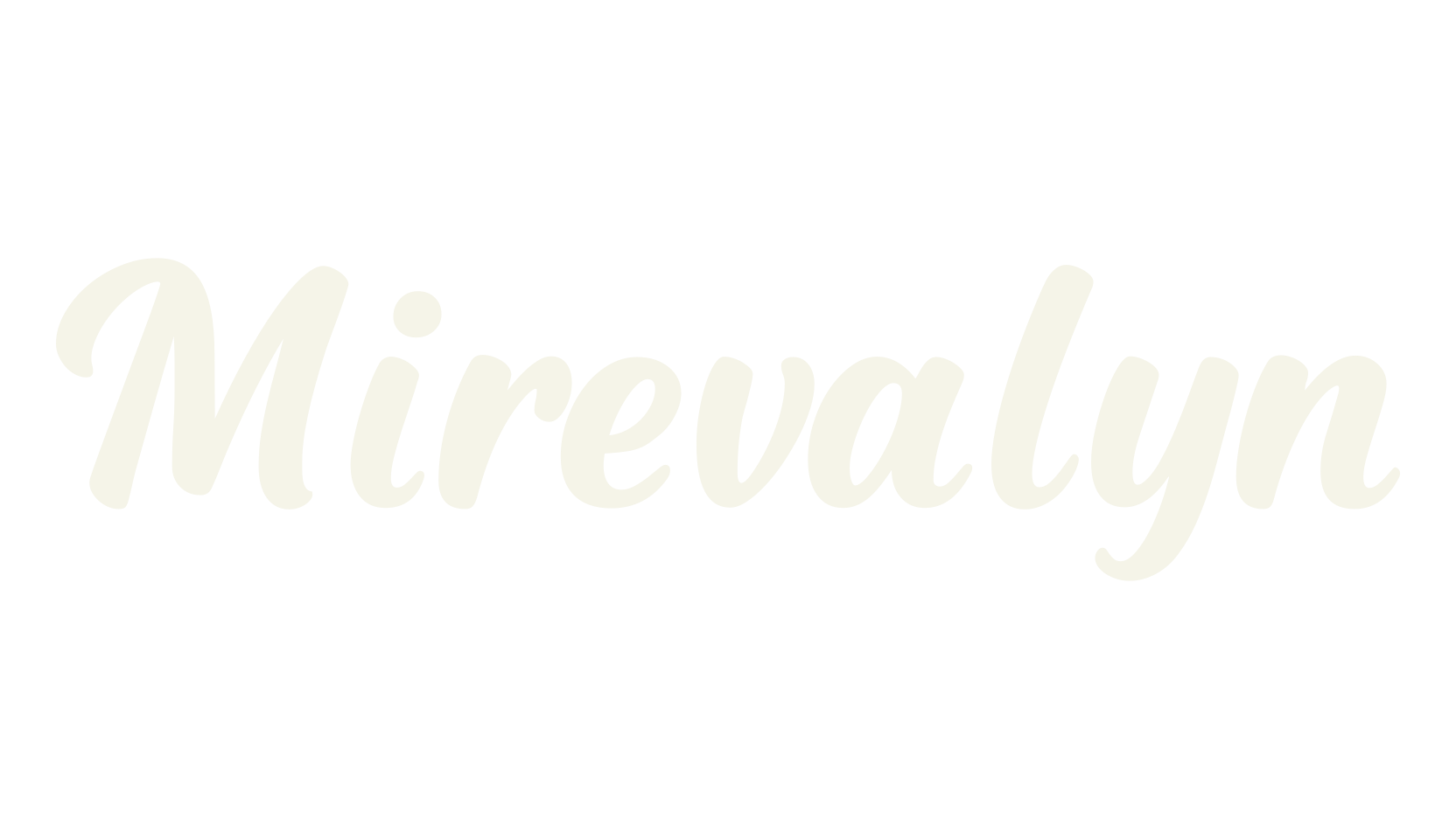Mirevalyn, calligraphy font preview