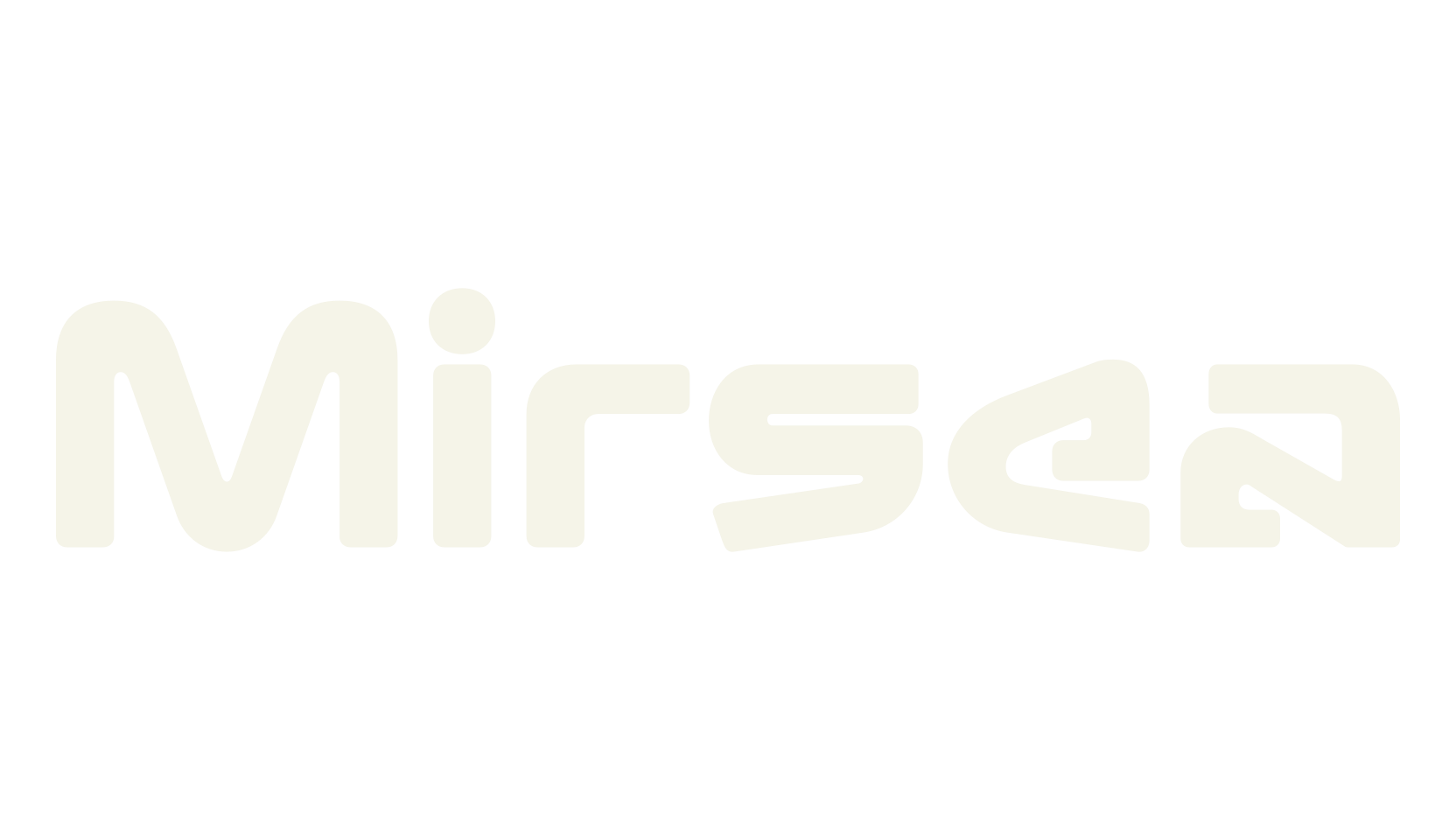 Mirsea, futuristic font preview