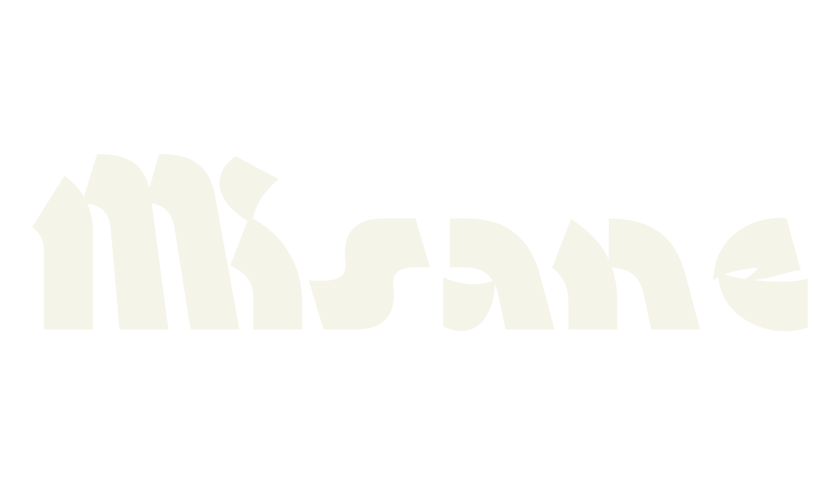 Misane, art deco font preview