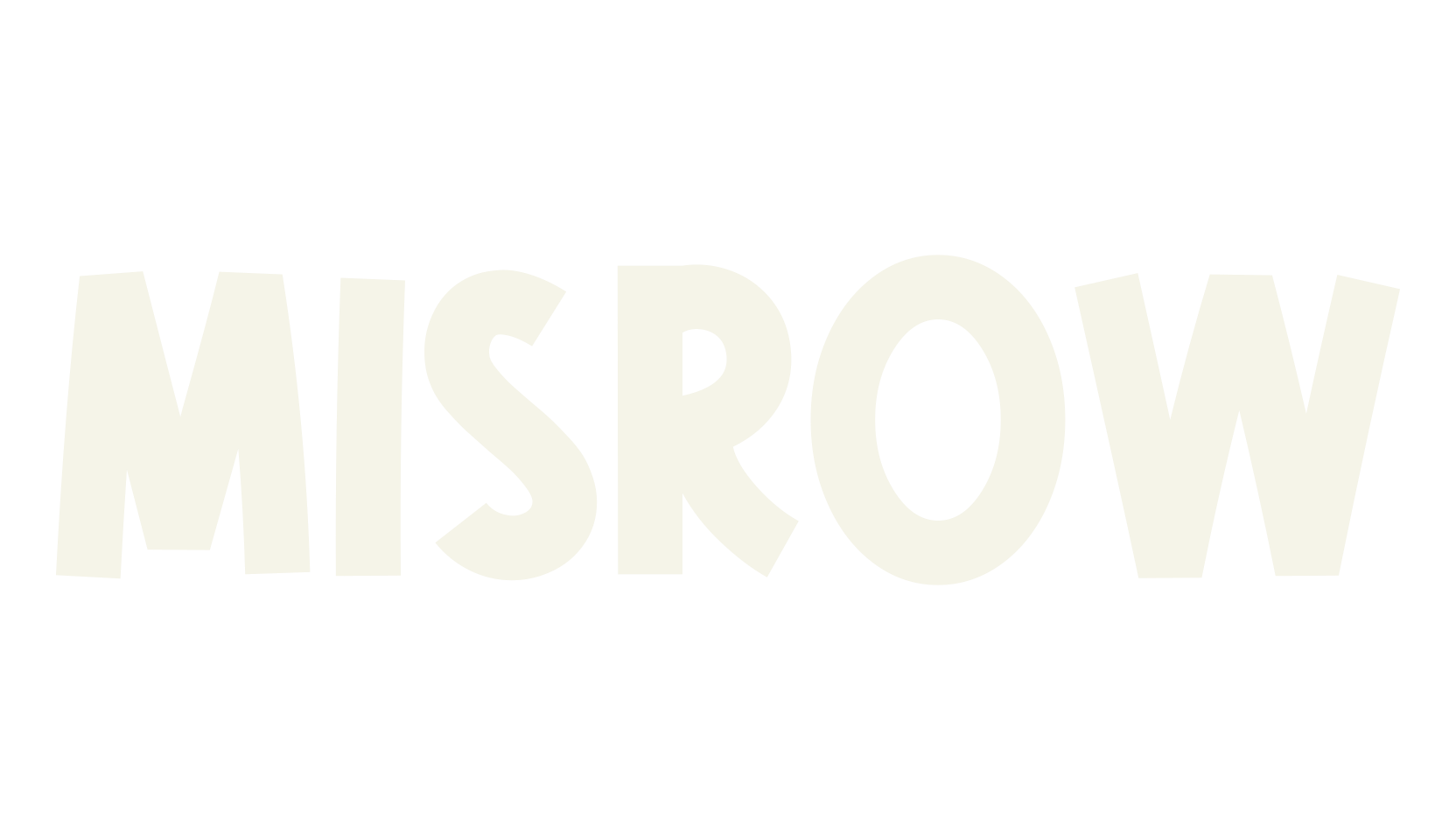Misrow, cool font preview
