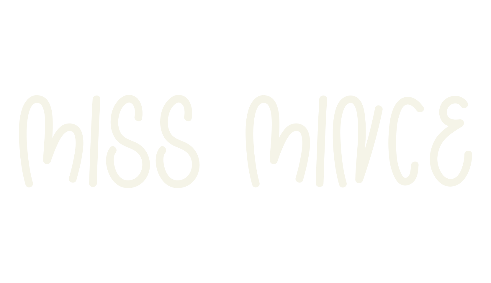 Miss Mince, comic sans font preview