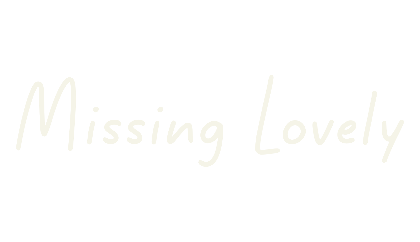 Missing Lovely, memo font preview