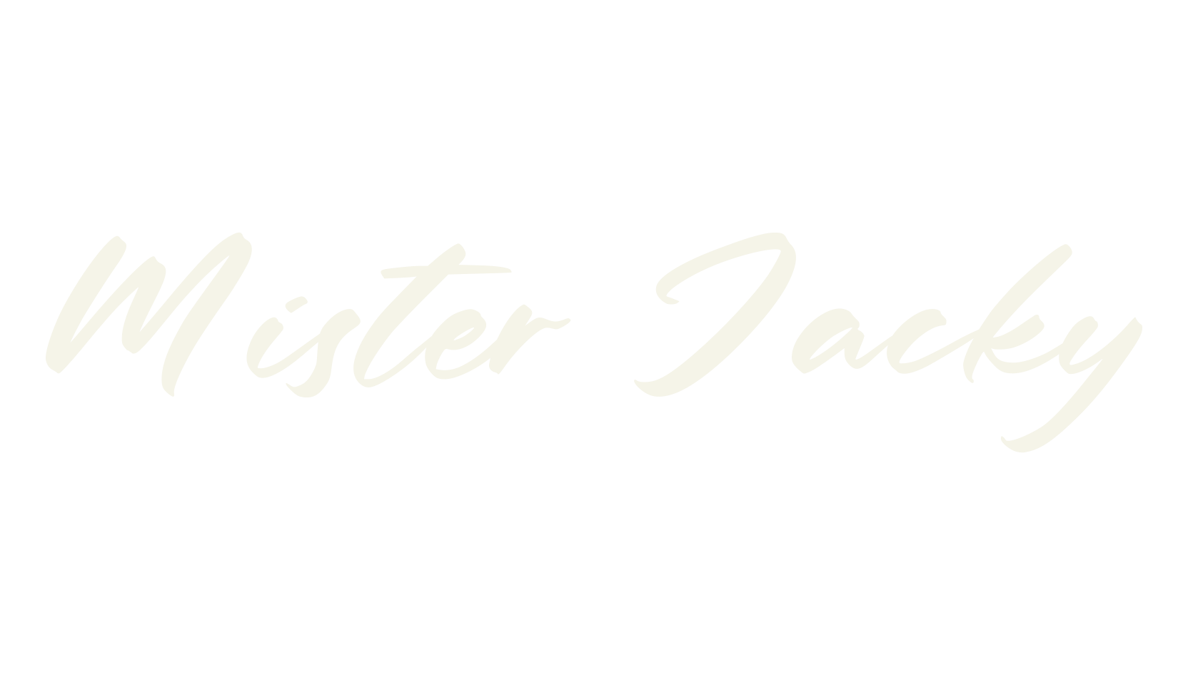 Mister Jacky, fashion script font preview