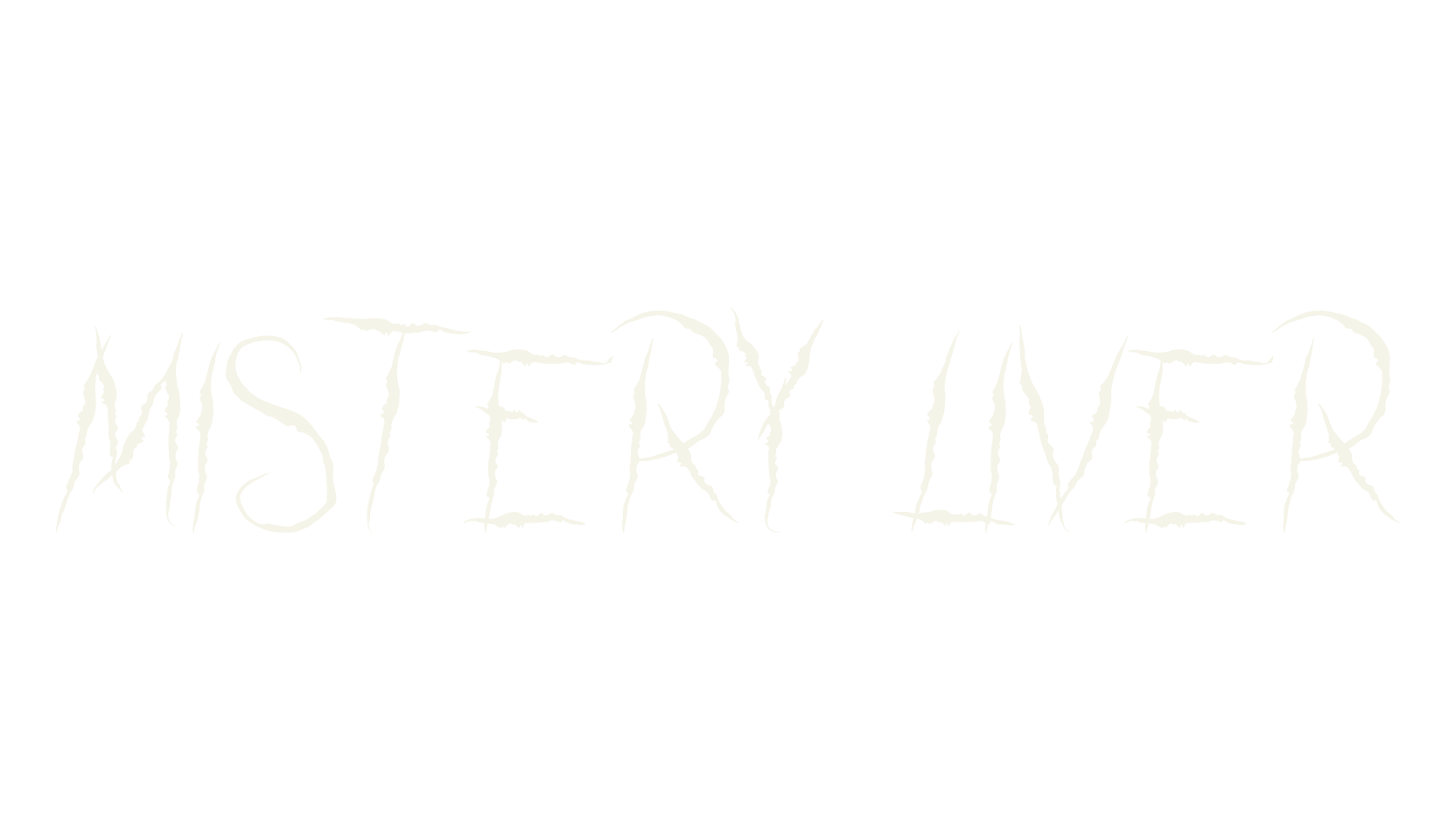 MISTERY LIVER, metal font preview