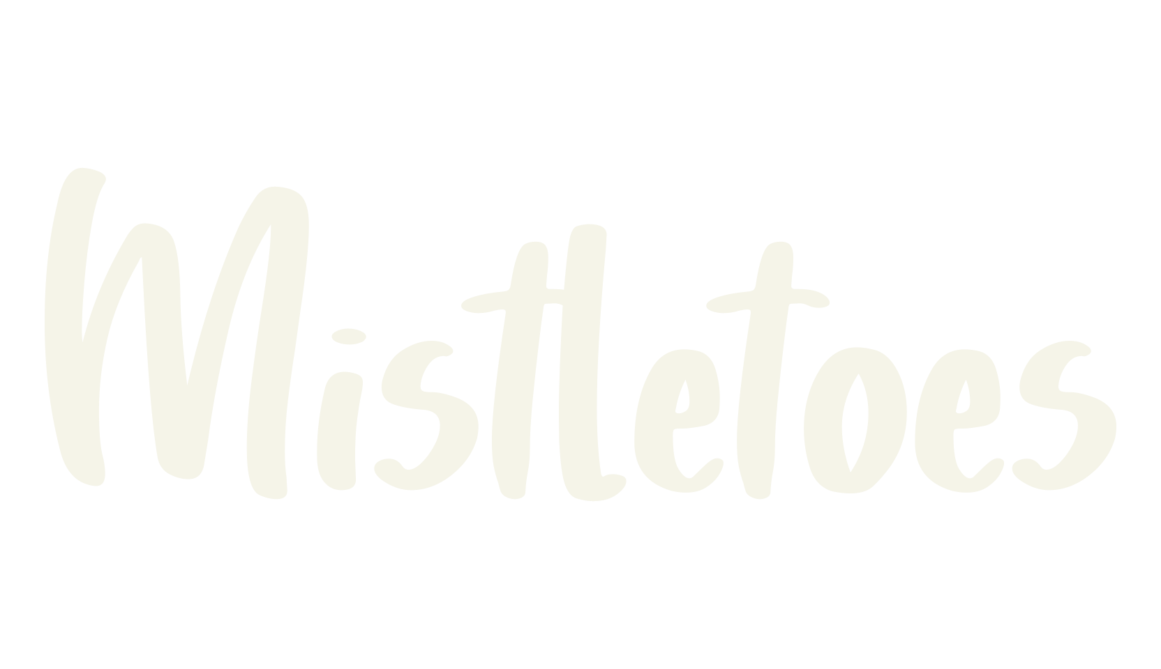 Mistletoes, tattoo font preview