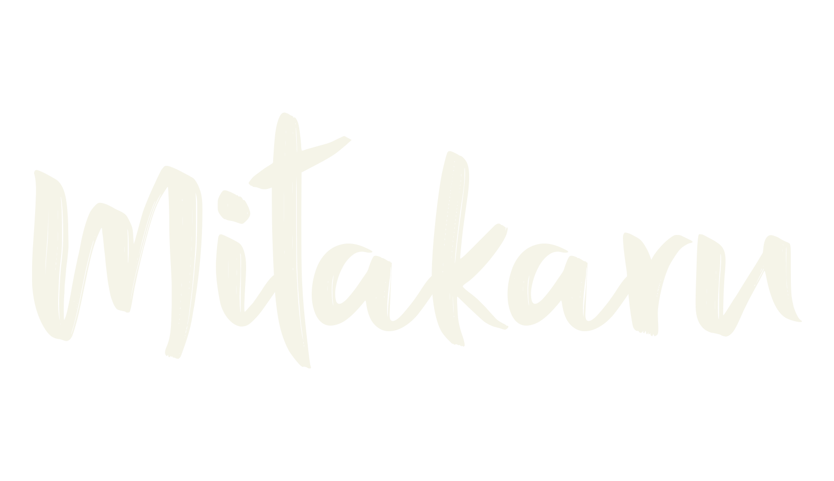 Mitakaru, cool font preview
