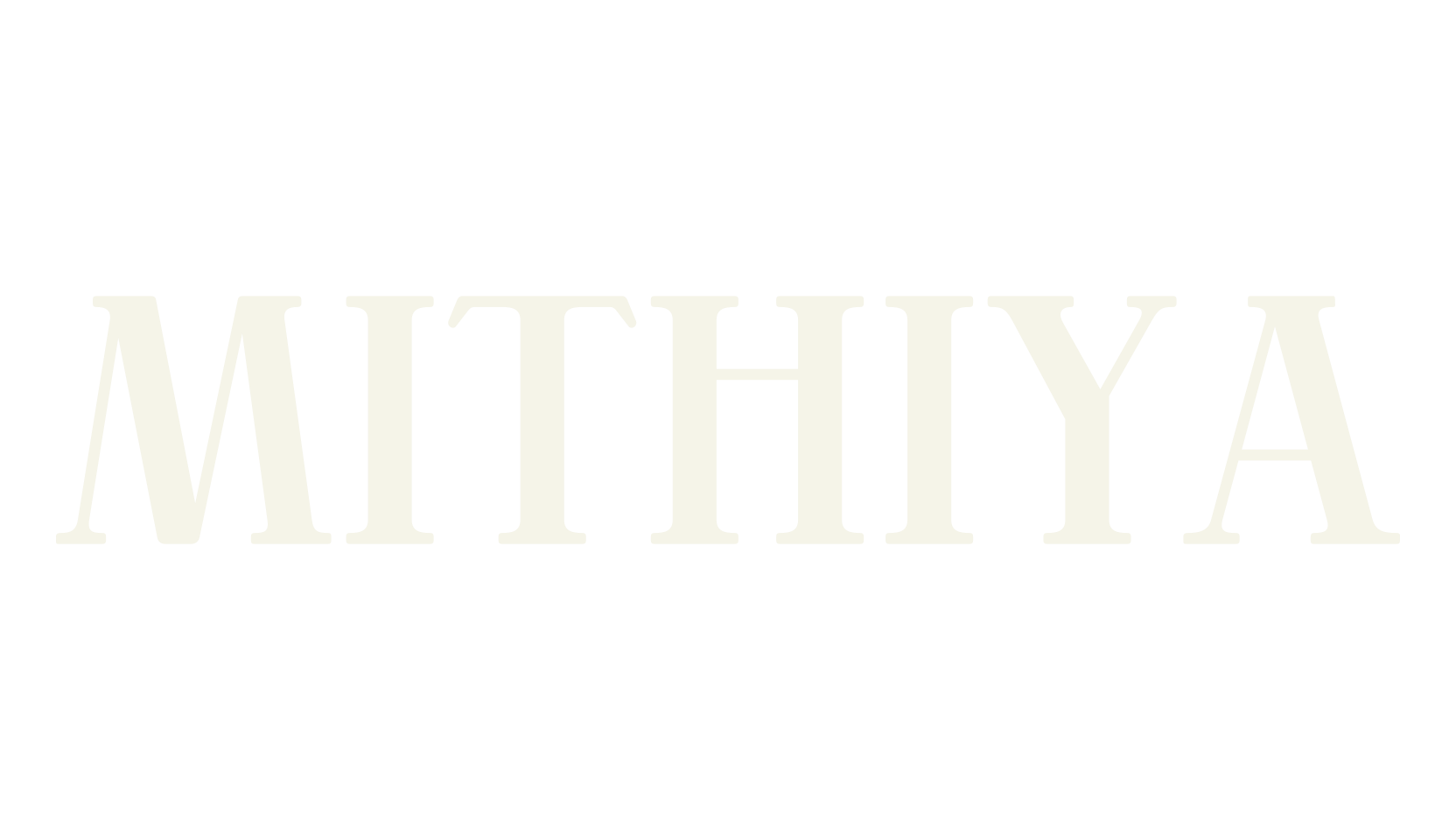 Mithiya, curly font preview
