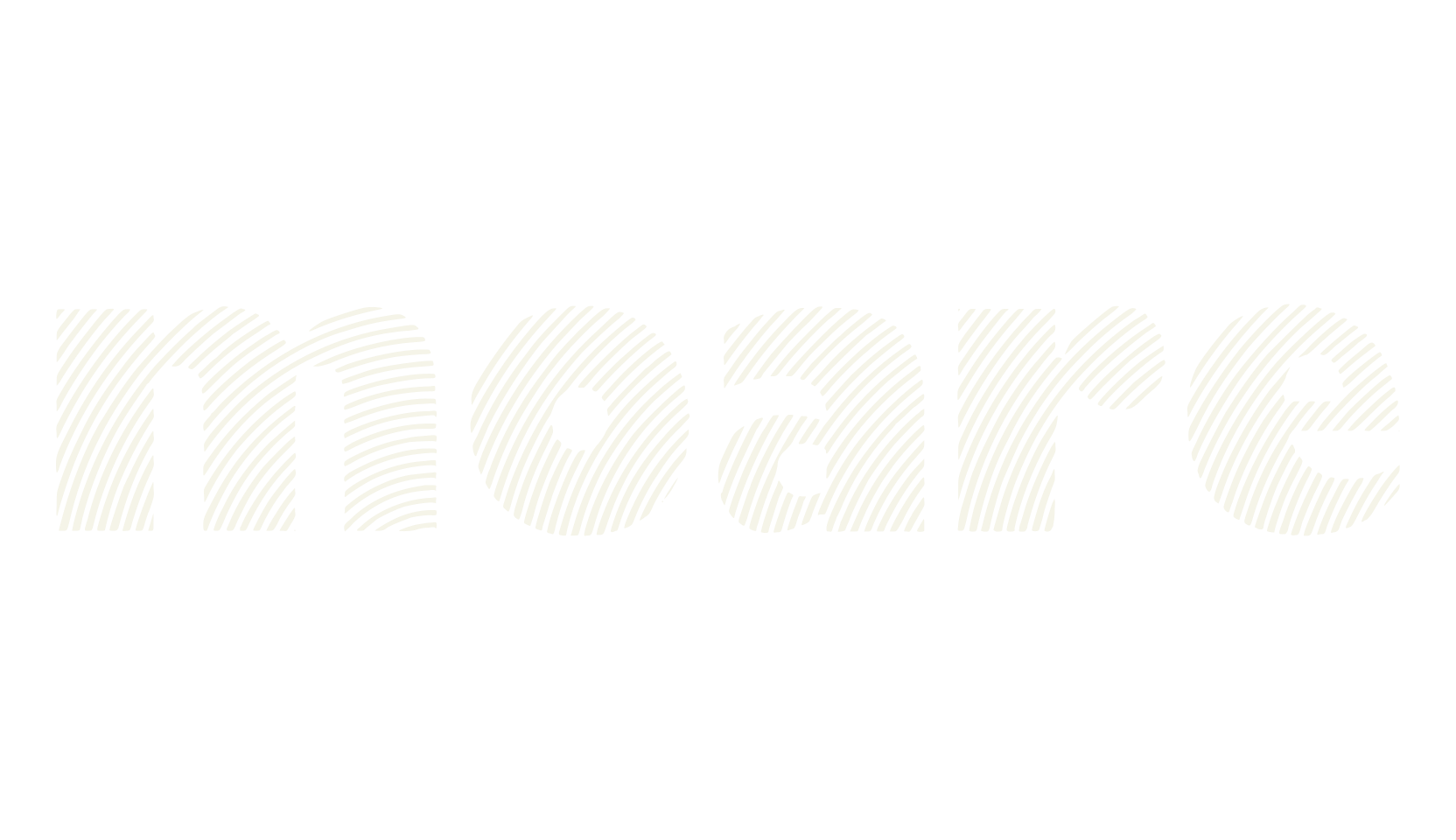 Moare, logo font preview