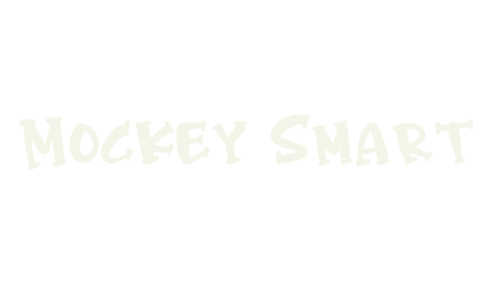 Mockey Smart, script font preview