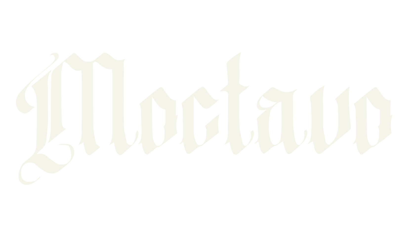 Moctavo, gothic font preview