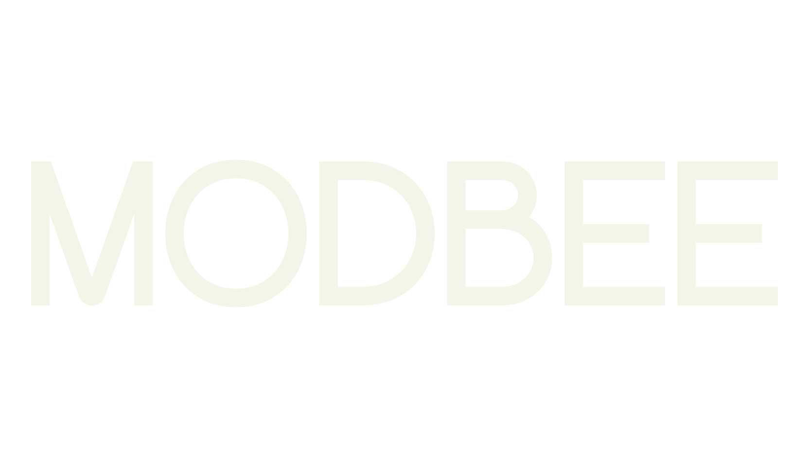 MODBEE, sans serif font preview