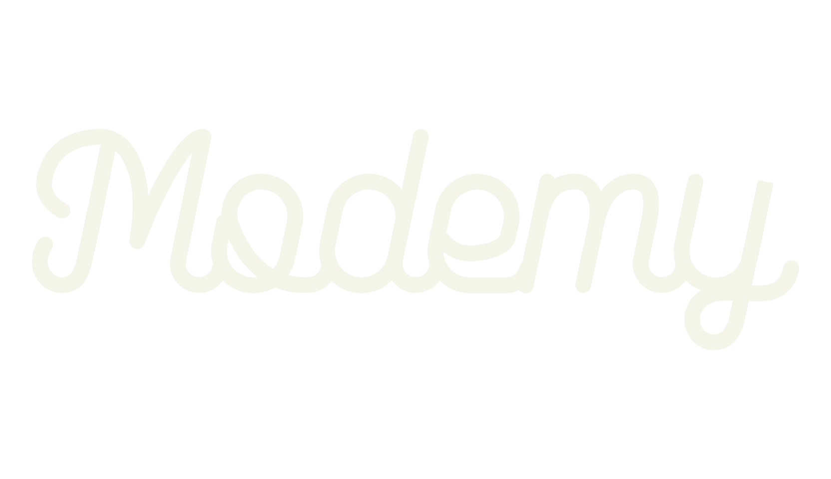 Modemy, fancy font preview