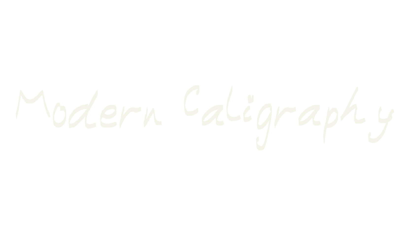Modern Caligraphy, calligraphy font preview