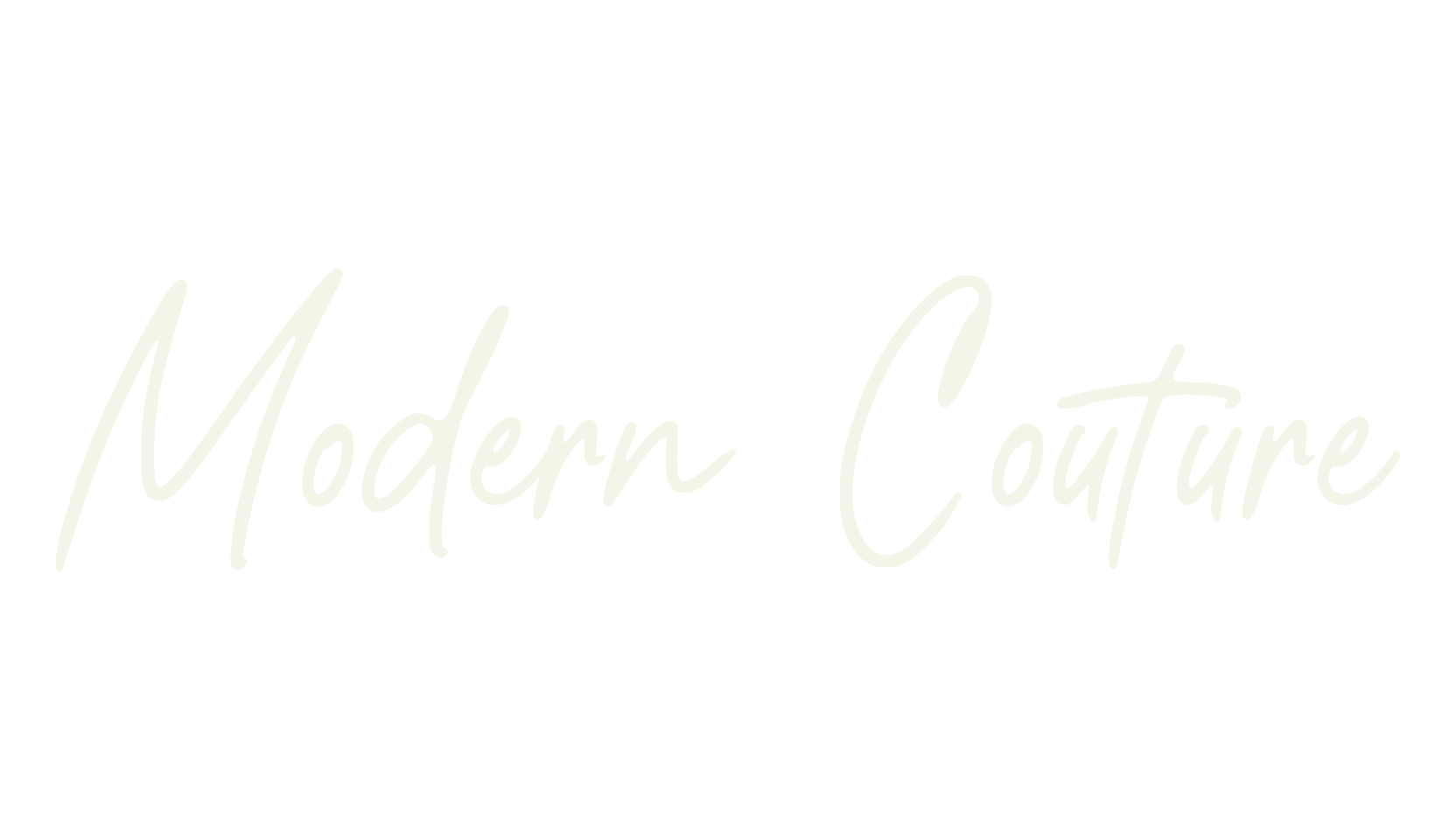 Modern Couture, lettering font preview