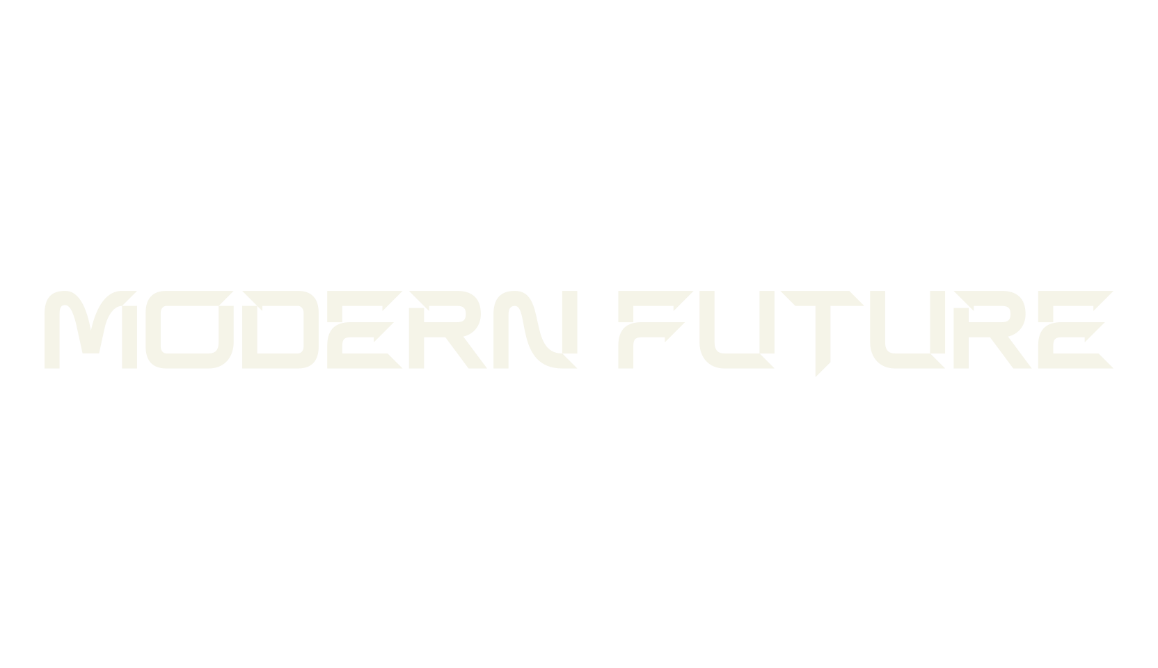Modern Future, modern font preview