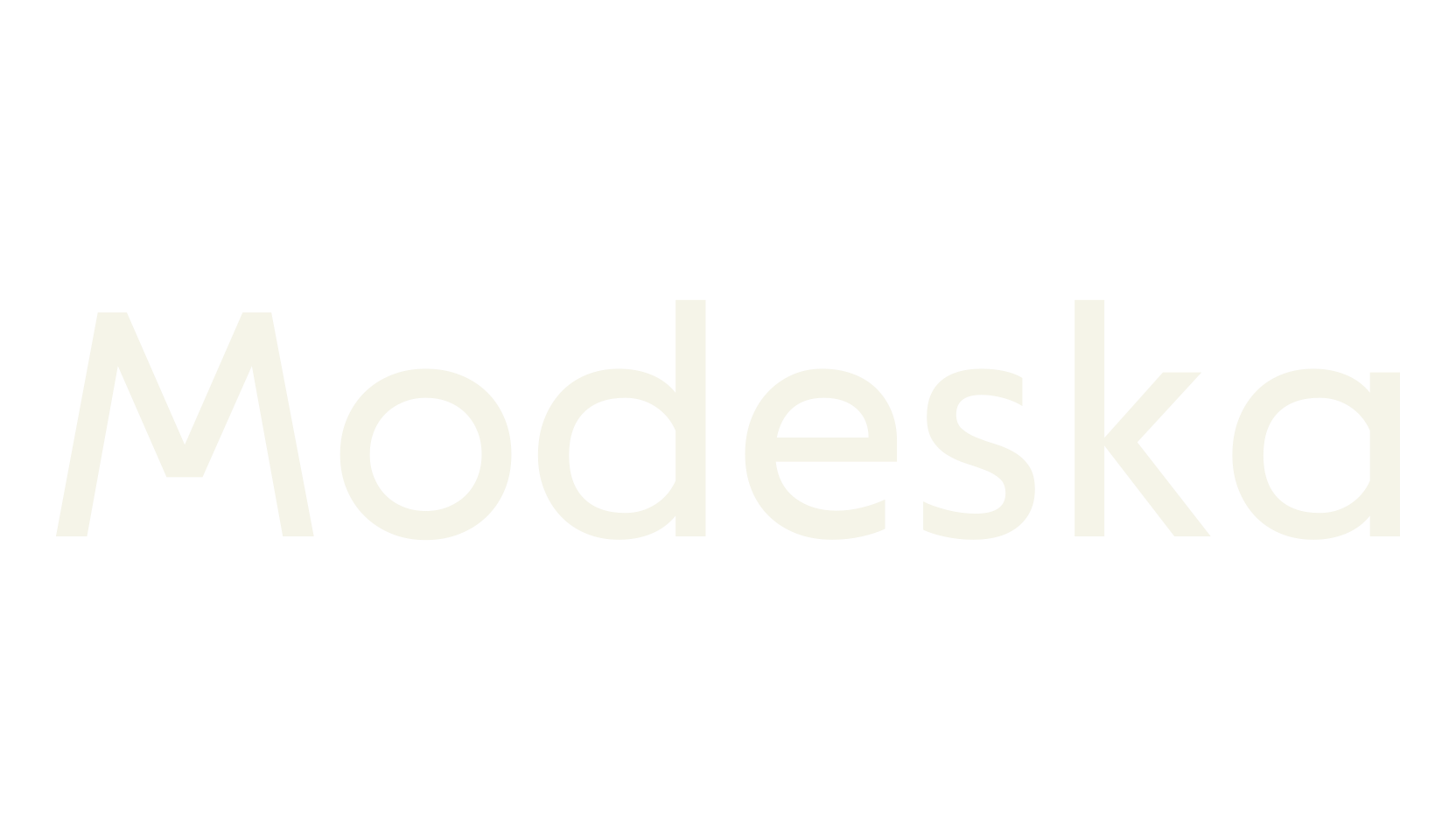 Modeska, typewriter font preview