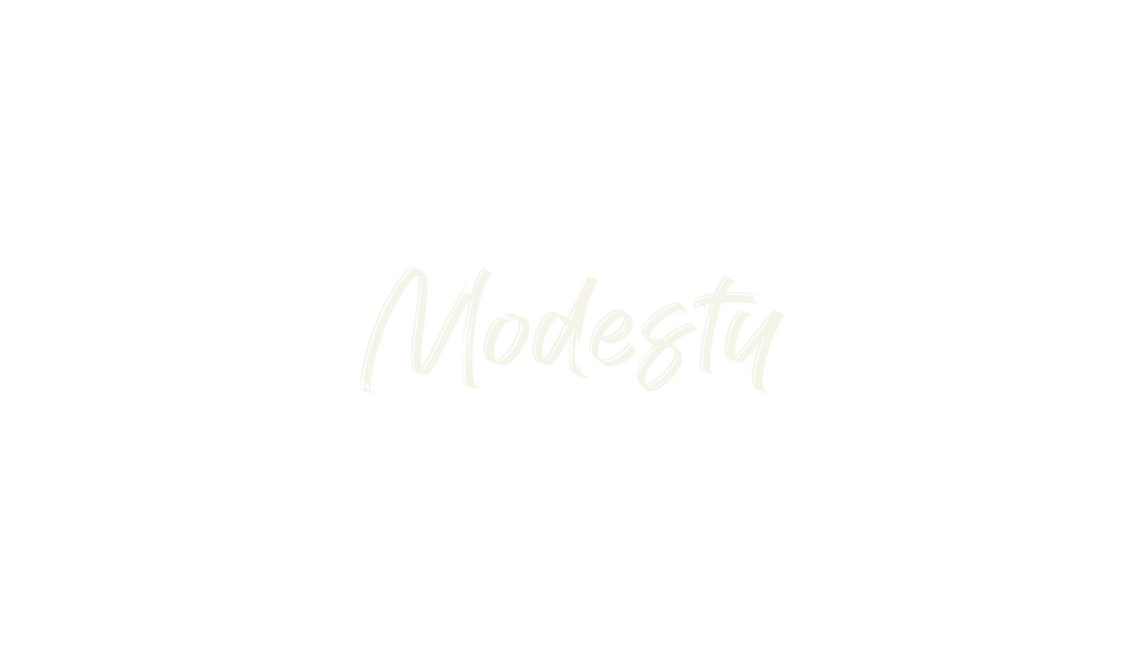 Modesty, paintbrush font preview