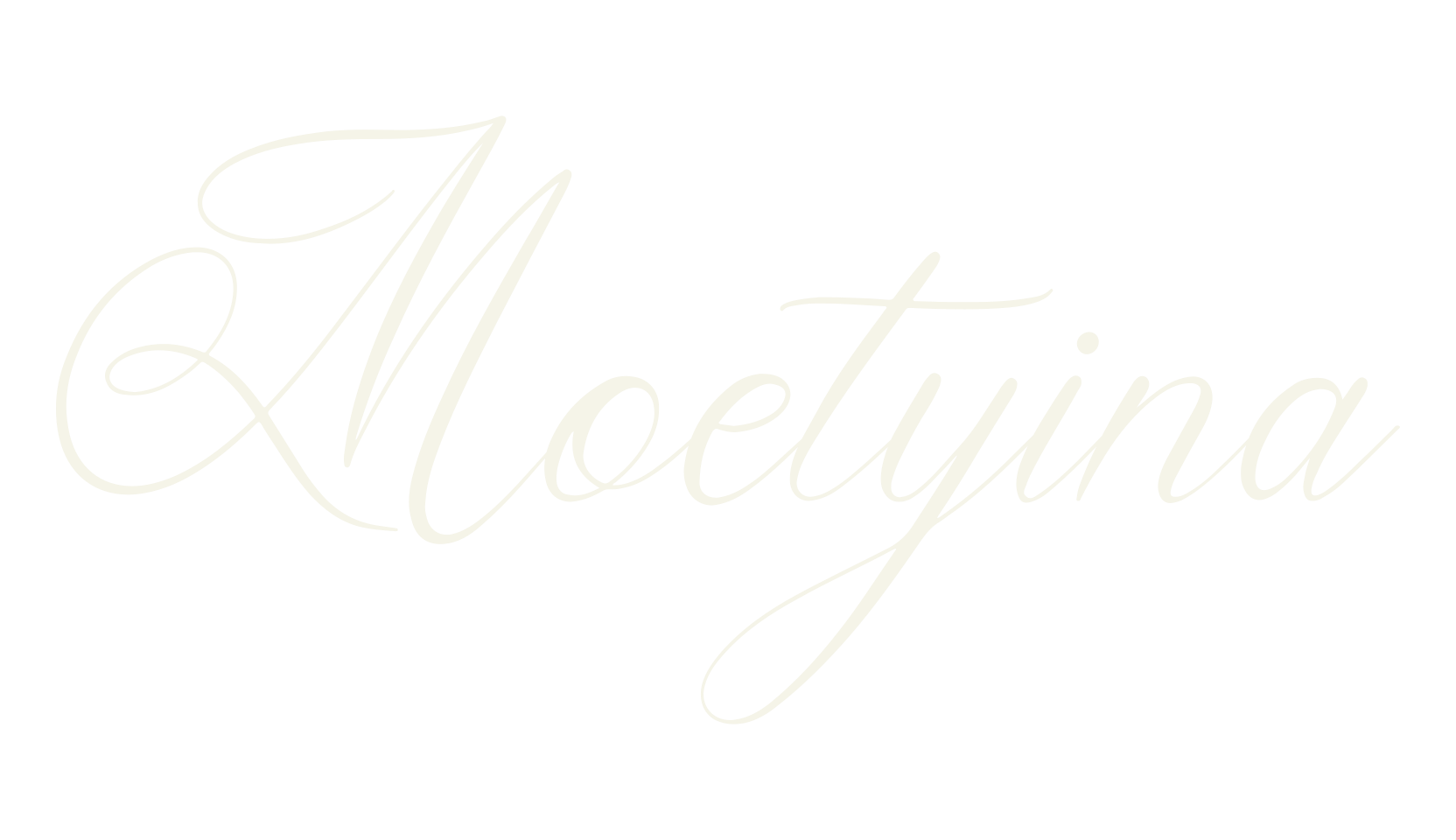 Moetyina, modern calligraphy font preview