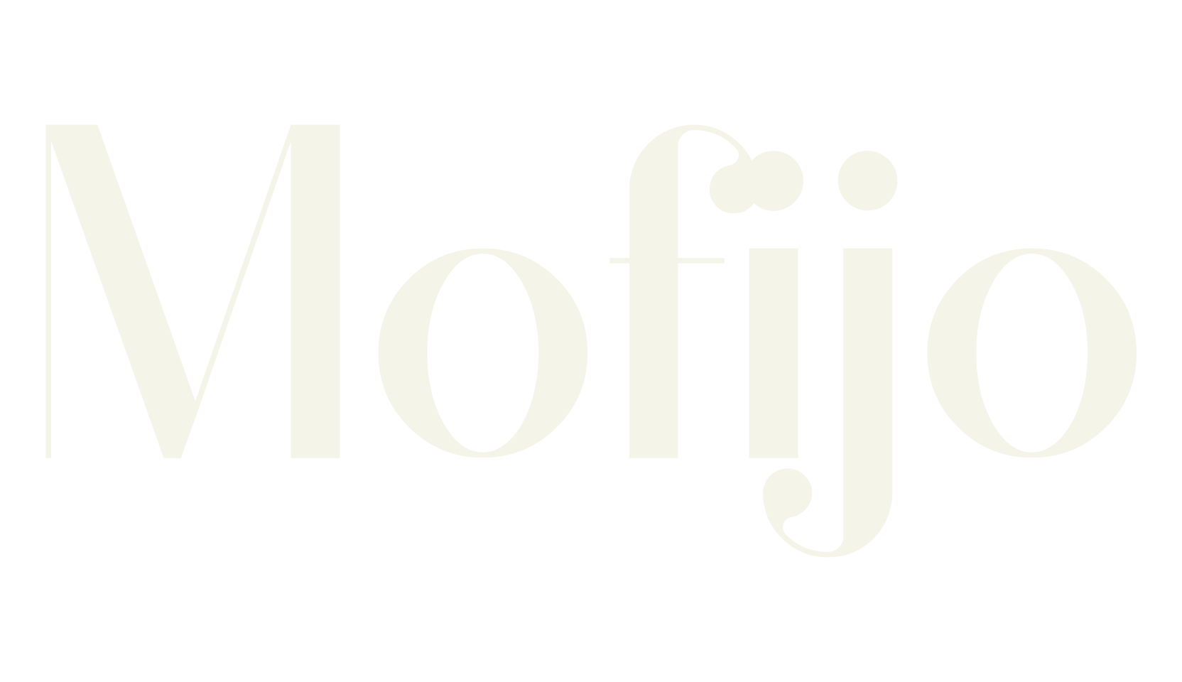 Mofijo, sans serif font preview