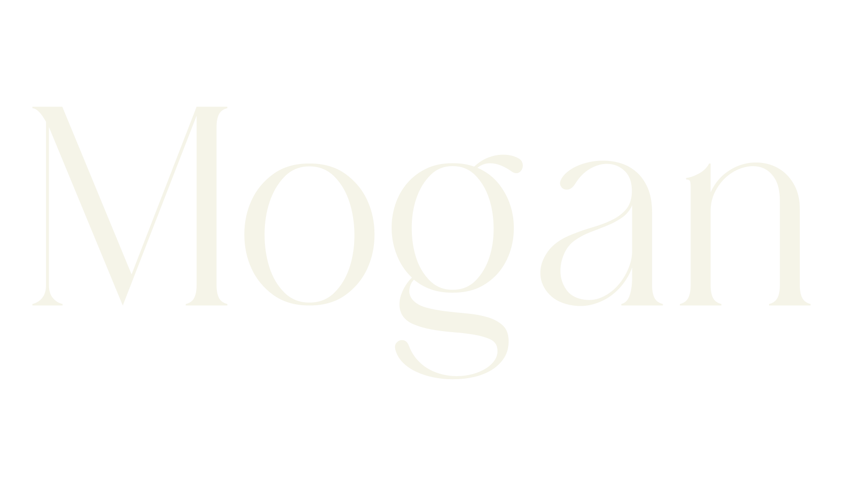 Mogan, serif font preview