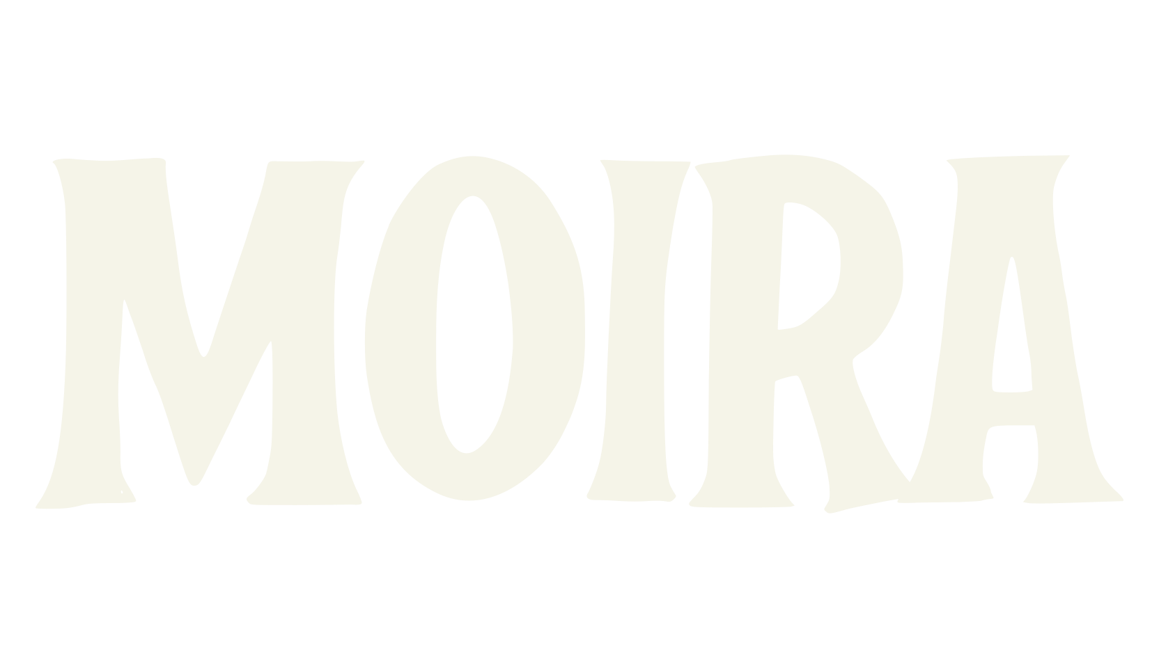 Moira, unique font preview