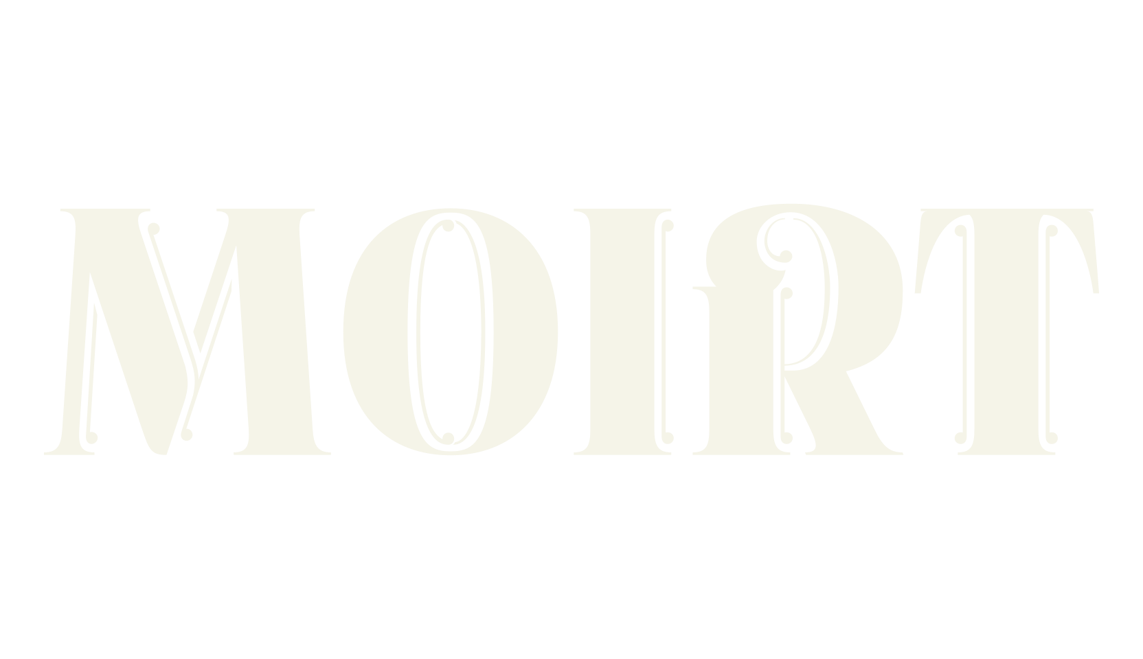 Moirt, sans font preview