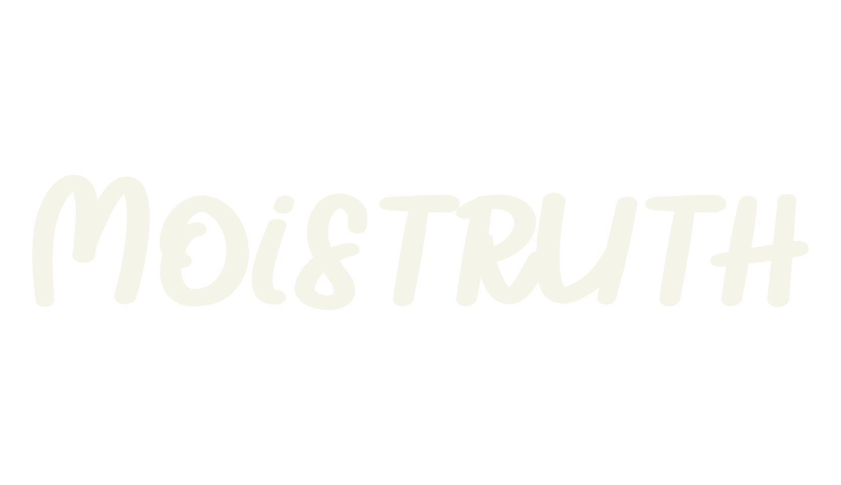 Moistruth, liquid font preview