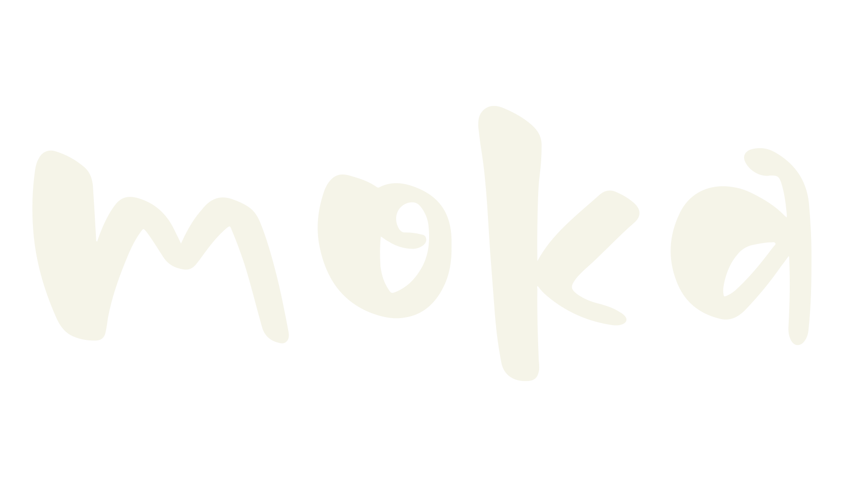 moka, script font preview