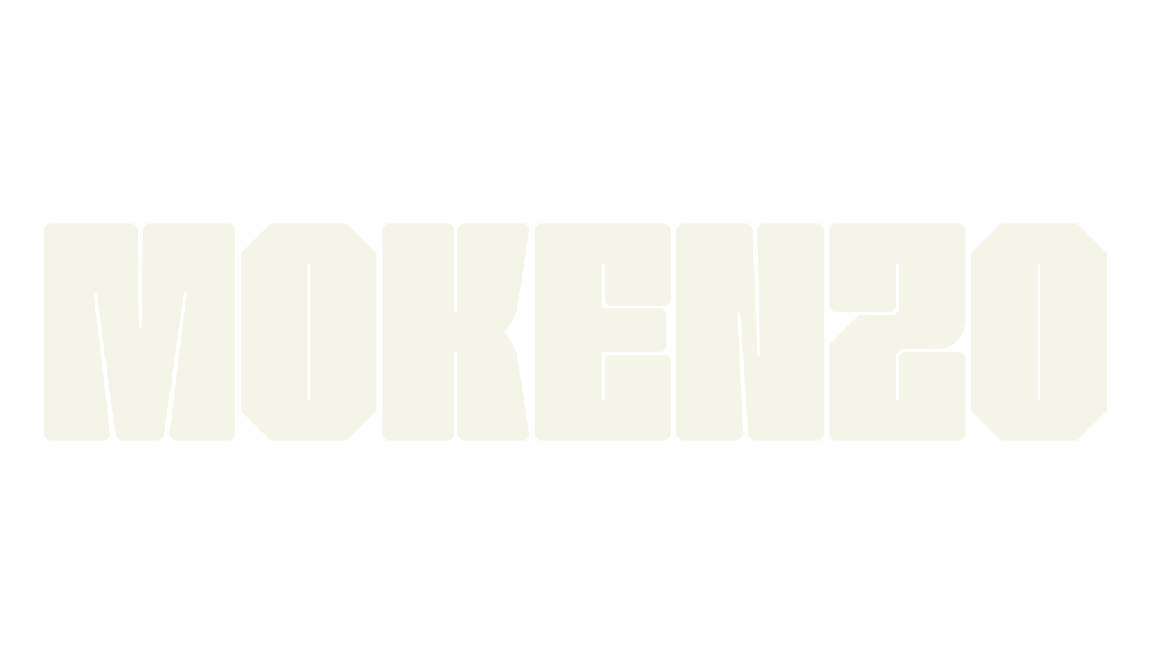 Mokenzo, text font preview