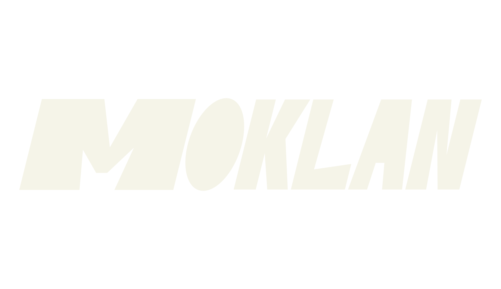 Moklan, funky font preview