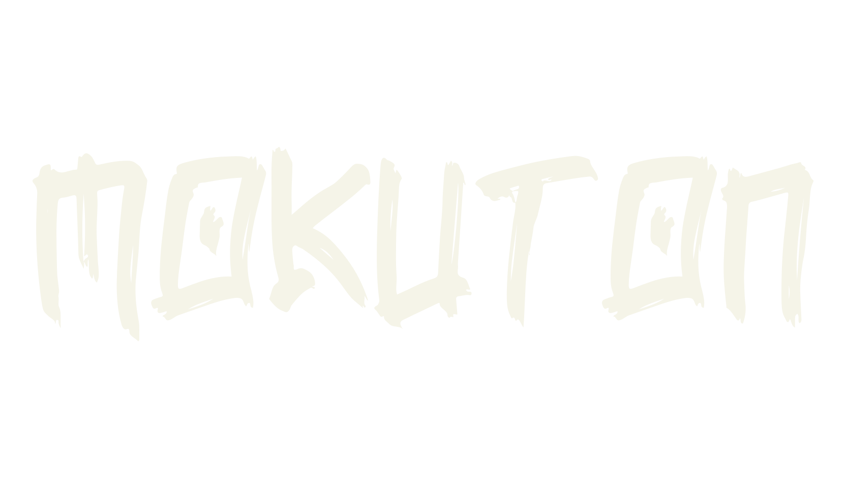 Mokuton, japanese font preview