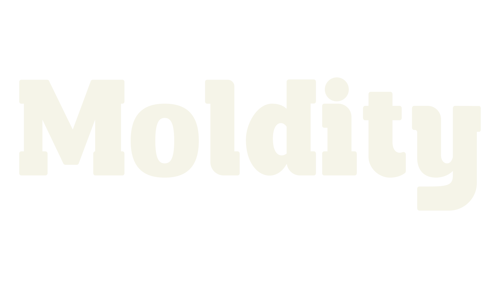 Moldity, serif font preview